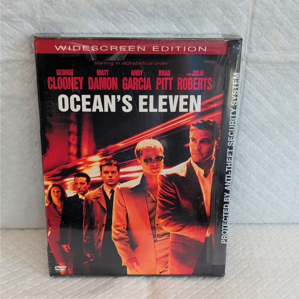 Ocean's Eleven (DVD, 2002, Widescreen, Snapcase) NEW